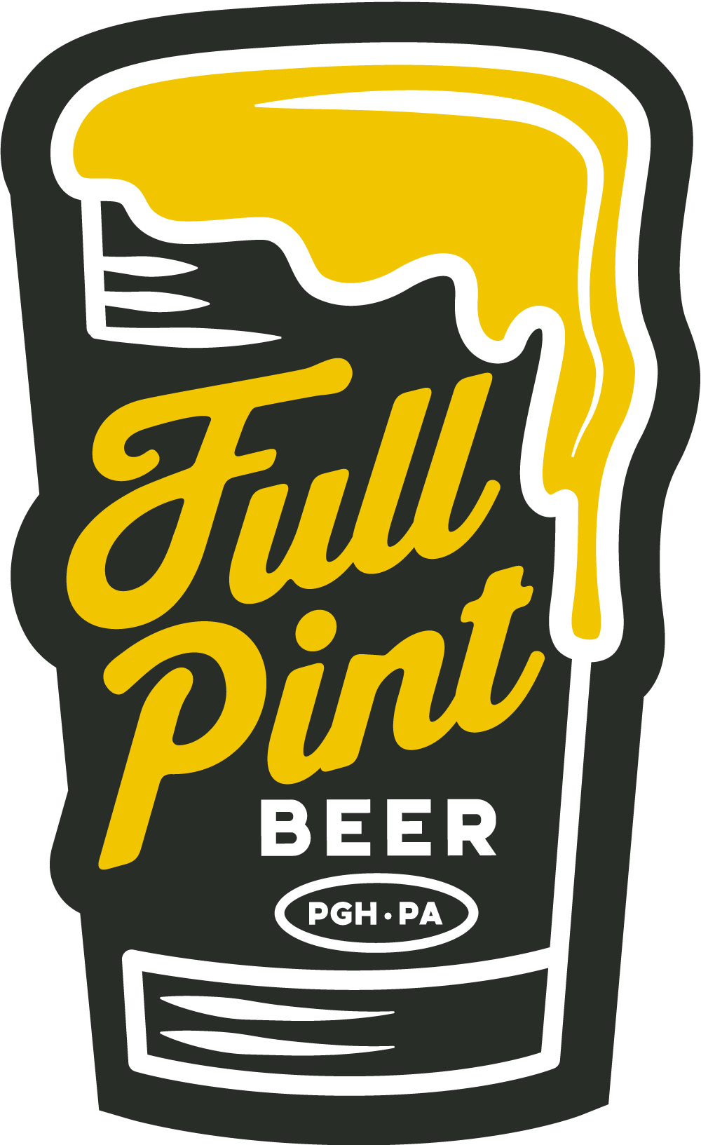 Full Pint Beer Brewery Logo